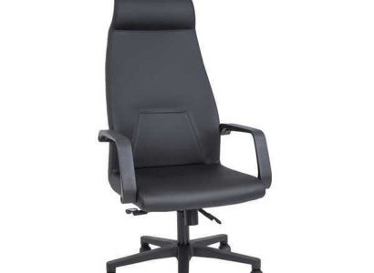 Luxurious imitation leather office chair gaming chair office chair new swivel chair black